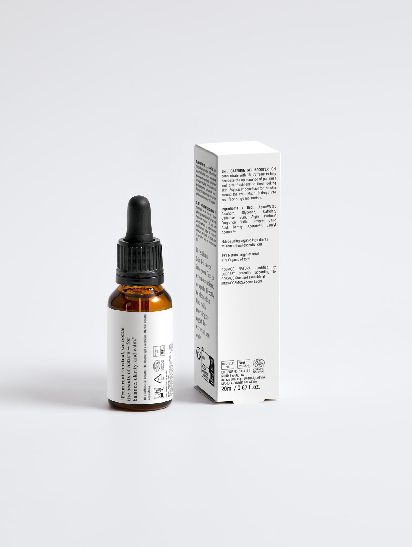 Morning Veil Caffeine Gel Booster - Eye & Face Concentrate