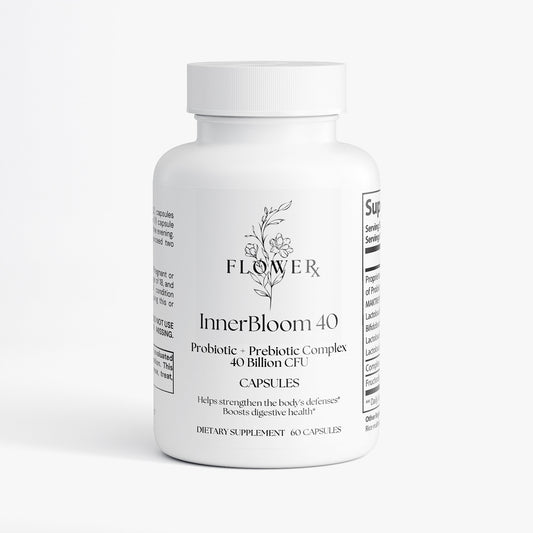 InnerBloom 40 Probiotic + Prebiotic Complex 40 Billion CFU