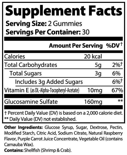 Mobility Tonic: Joint Support Gummies (Adult)